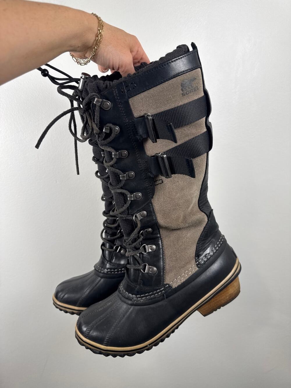 SOREL Conquest Carly II Tall Waterproof Boot, Size 9